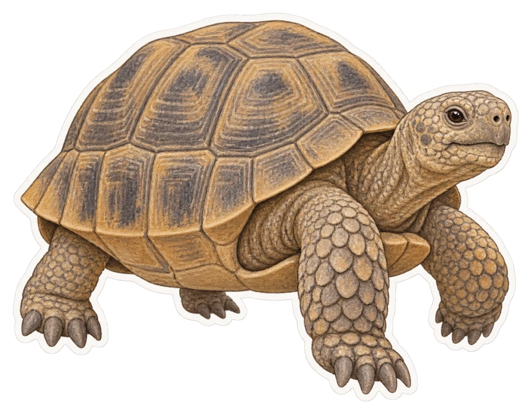 La tortue gaufrée (Gopherus polyphemus)