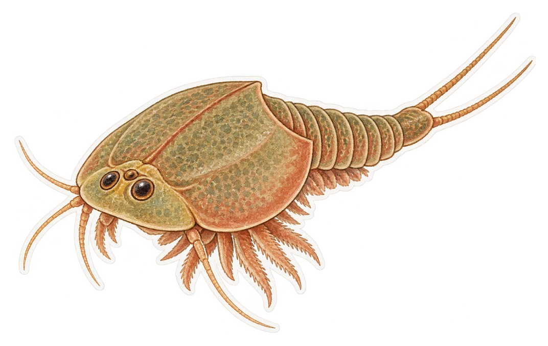 Le triops (Triops cancriformis)