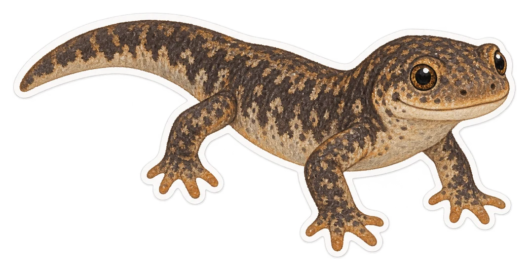 Le triton du Montseny (Calotriton arnoldi)
