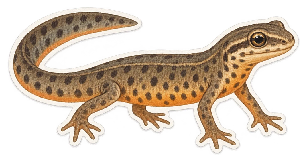 Le triton pygmée (Triturus pygmaeus)