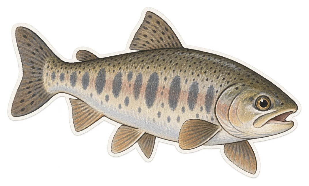 La truite biwa (Oncorhynchus rhodurus)