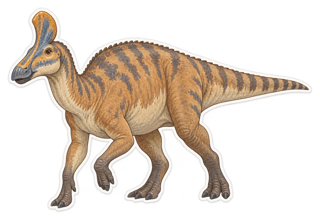 Le tsintaosaure (Tsintaosaurus spinorhinus)
