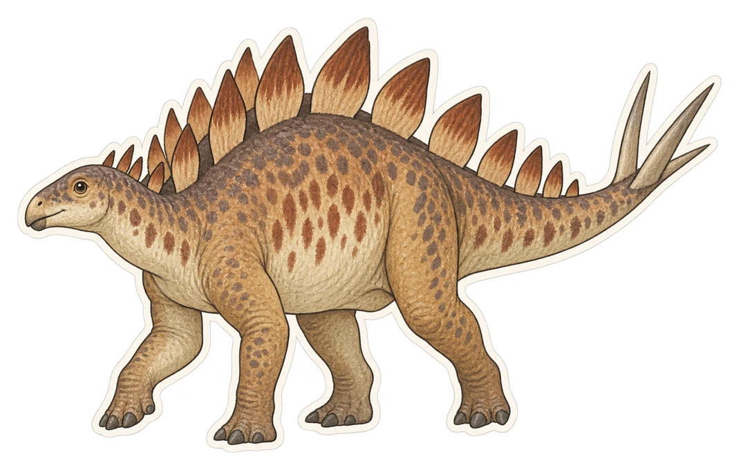 Le tuojiangosaure (Tuojiangosaurus multispinus)
