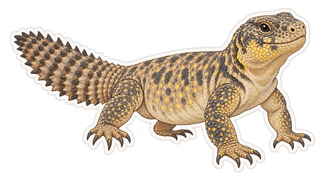 L’uromastyx de Geyr (Uromastyx geyri)