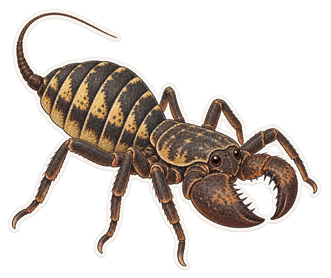 L'uropyge géant (Mastigoproctus giganteus)