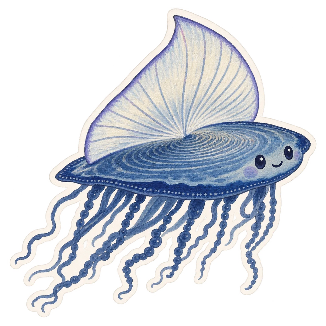 La vélelle (Velella velella)