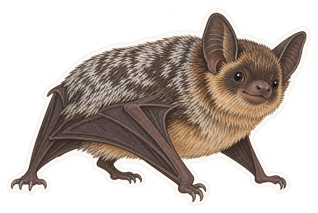 Le vespère de Nilsson (Vespertilio murinus)