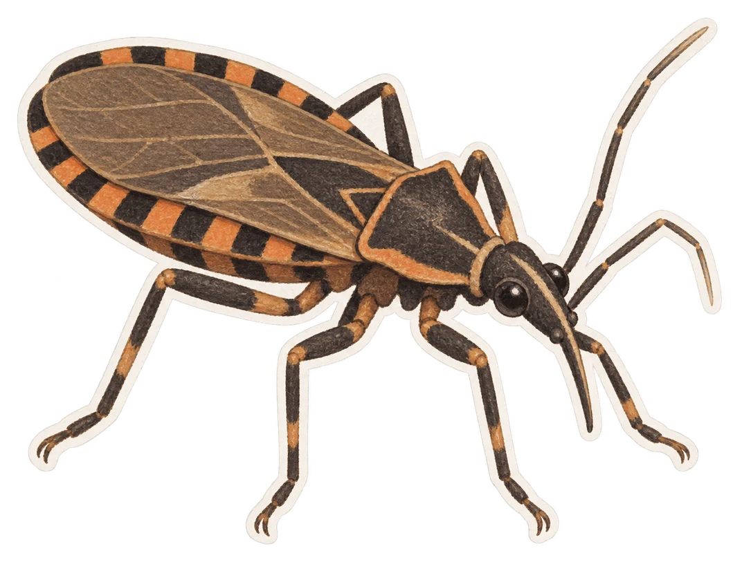 La vinchuca (Triatoma infestans)