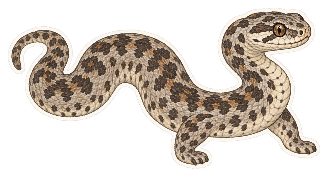 La vipère d’Orsini (Vipera ursinii)