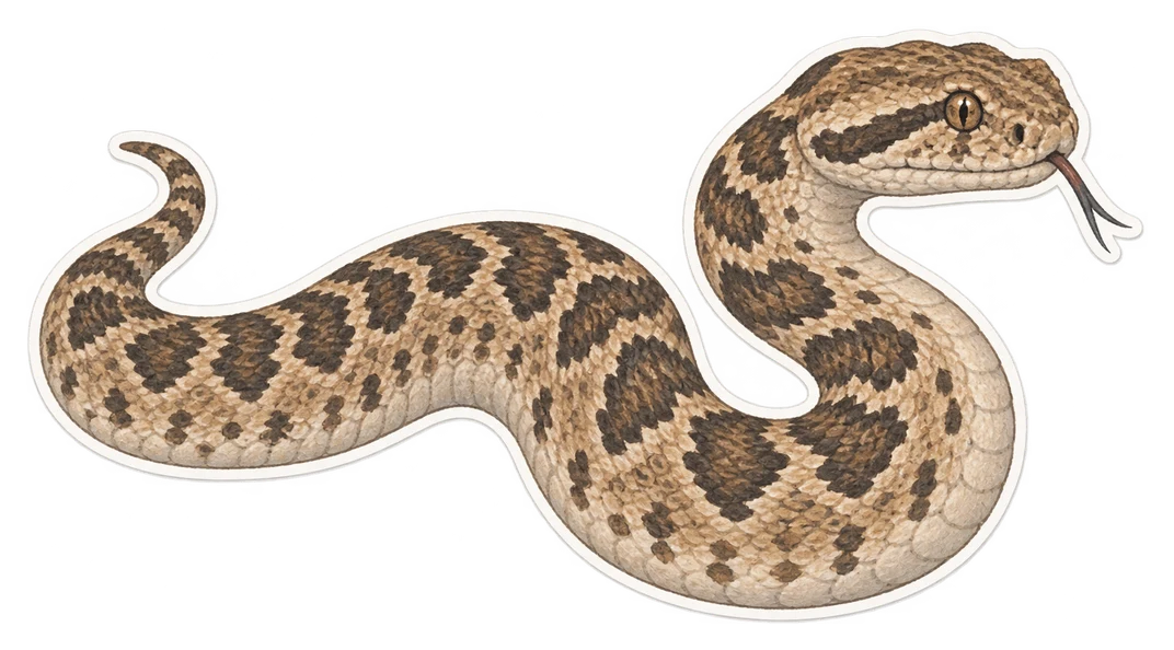 La vipère de Milos (Macrovipera schweizeri)