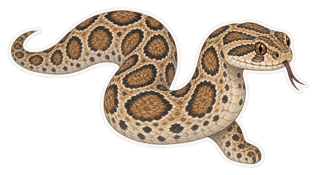 La vipère de Russell orientale (Daboia siamensis)