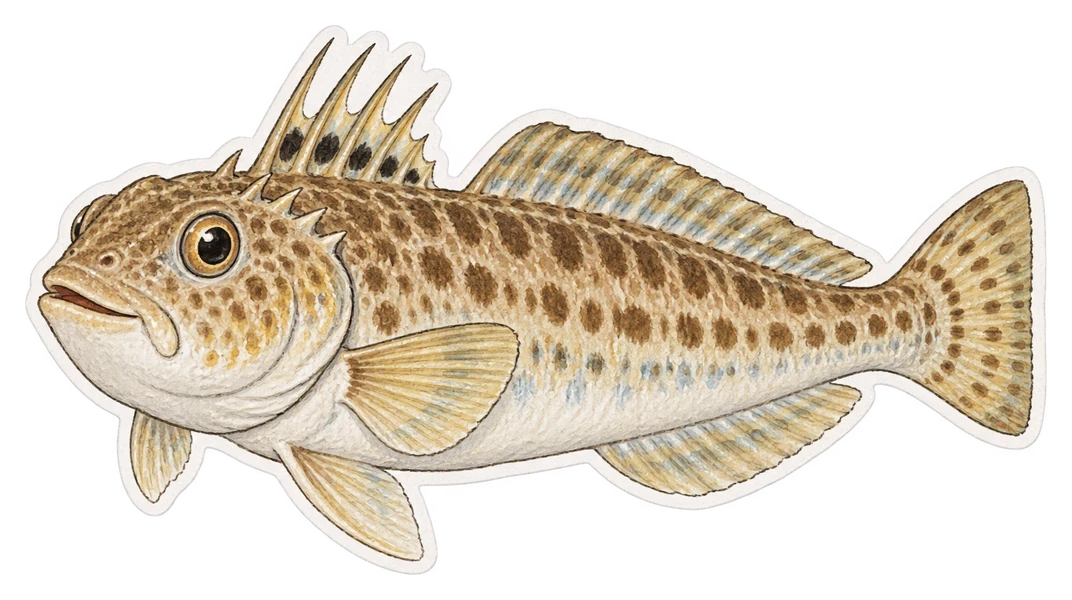 La vive commune (Trachinus draco)