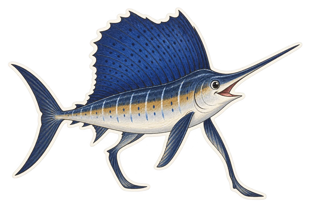 Le voilier de l’Atlantique (Istiophorus albicans)