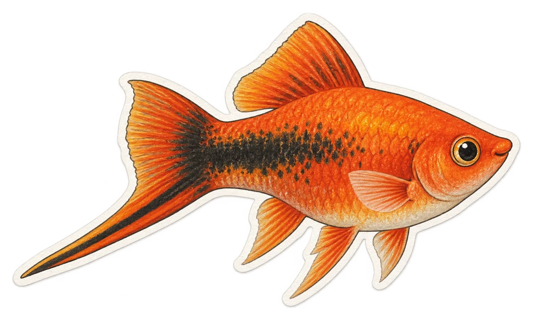 Le xipho (Xiphophorus hellerii)