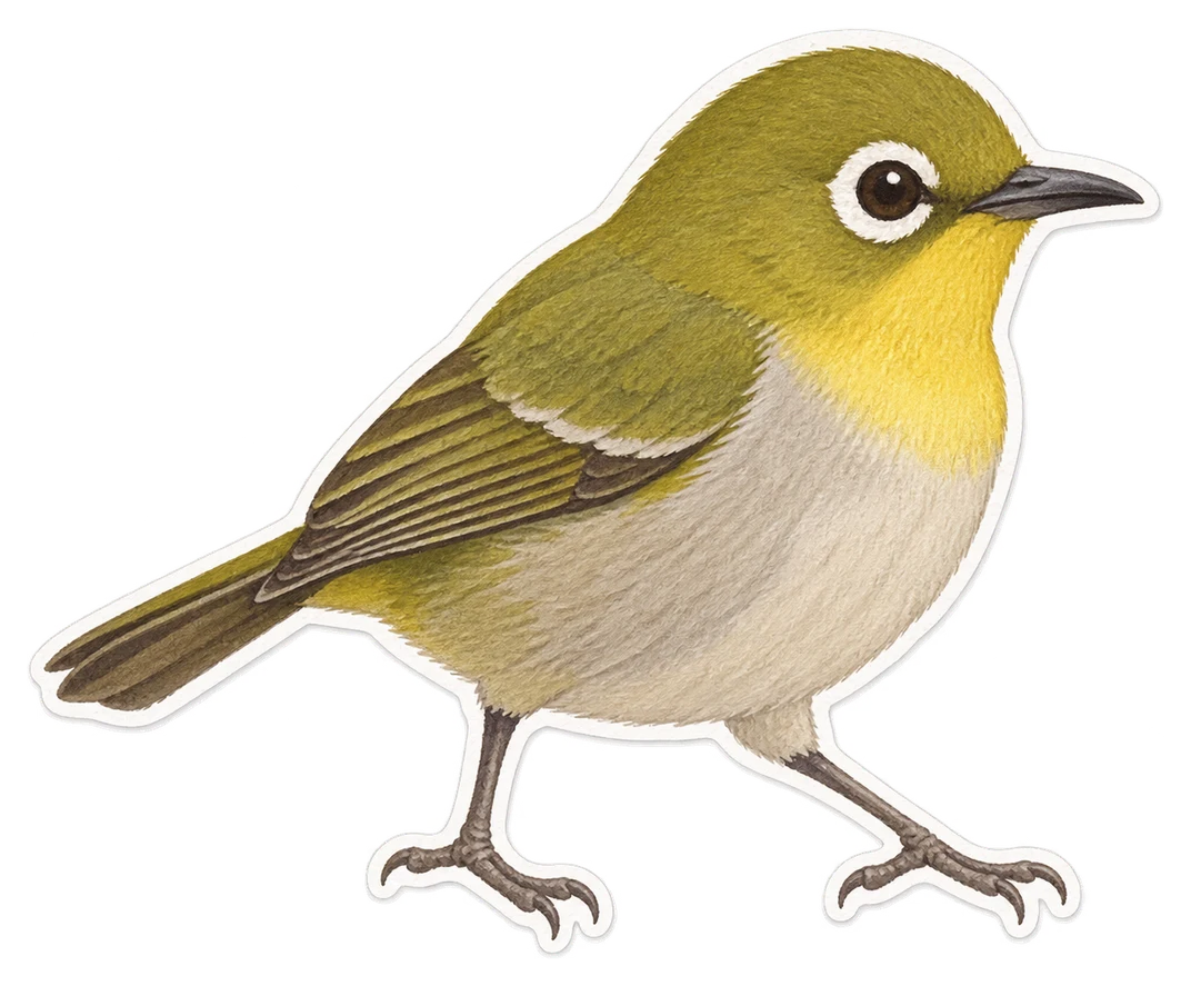 Le zostérops montagnard (Zosterops montanus)