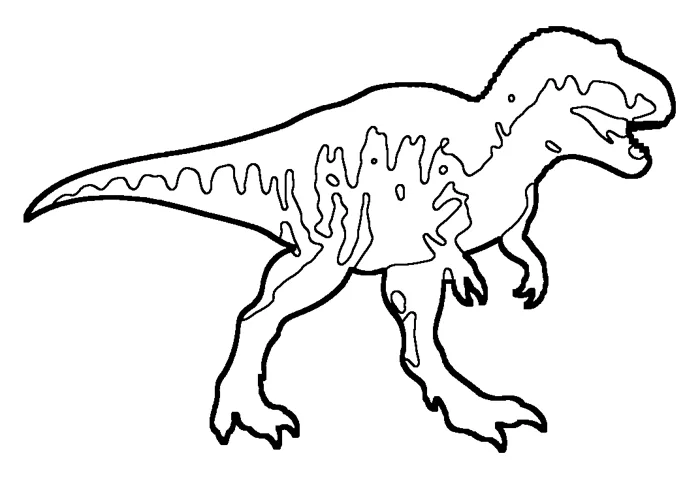 Coloriage : Albertosaure