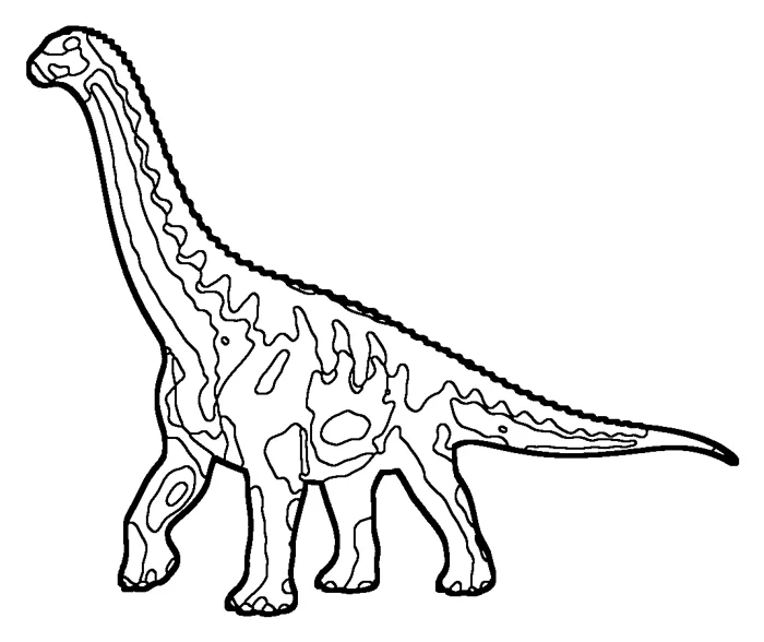 Coloriage : Argentinosaurus