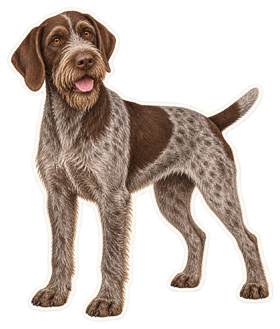 Chien d'arrêt allemand à poil dur