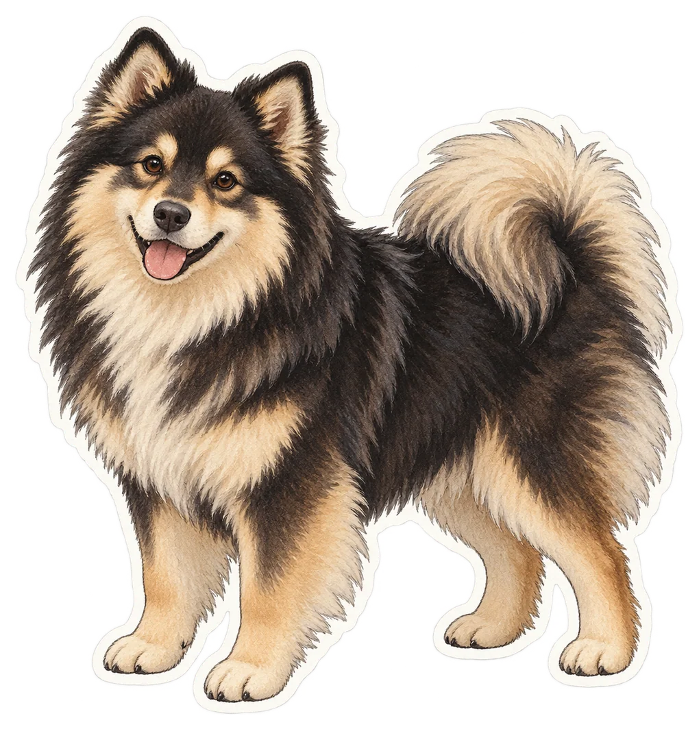 Chien finnois de Laponie