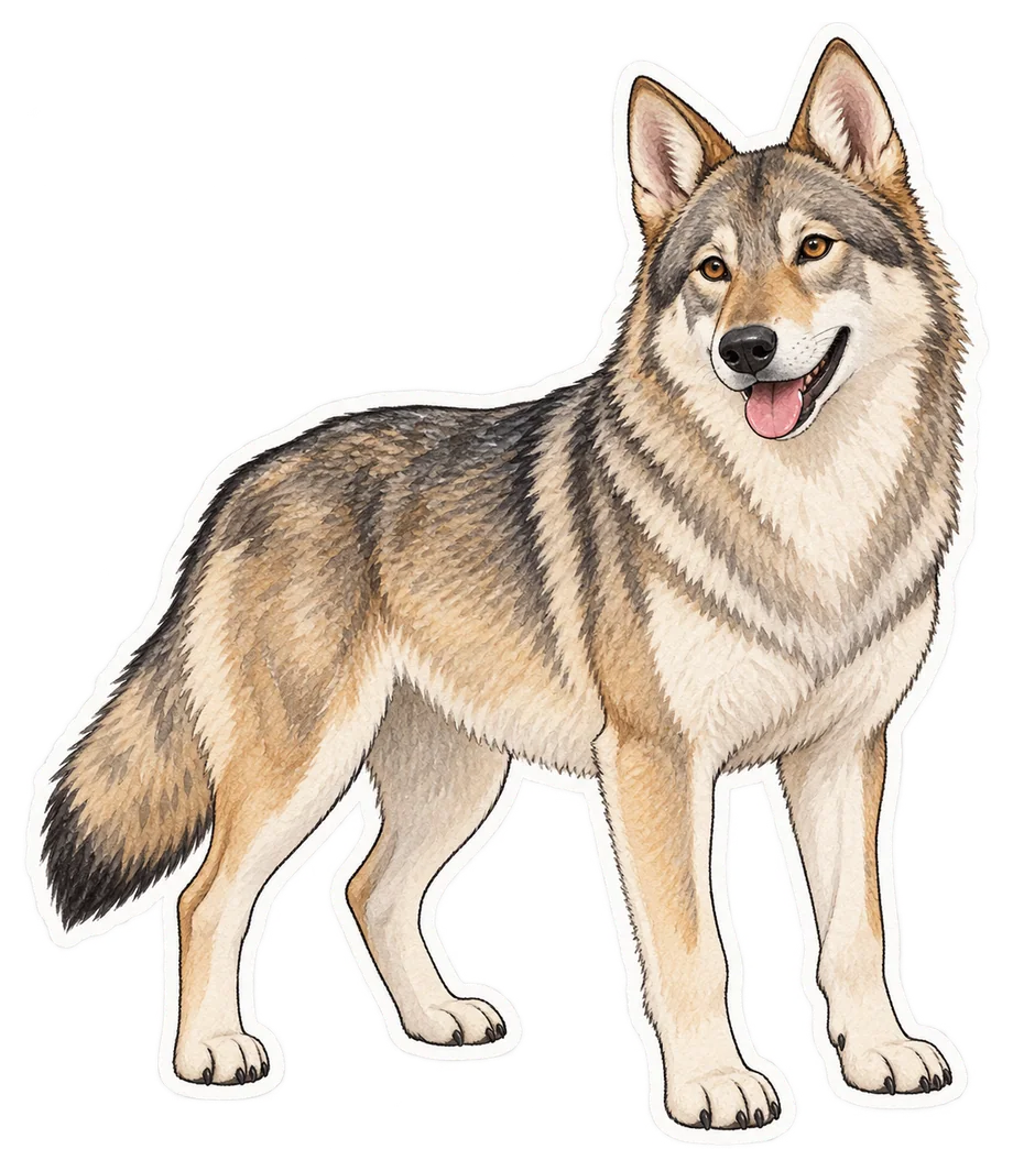 Chien-loup de Saarloos