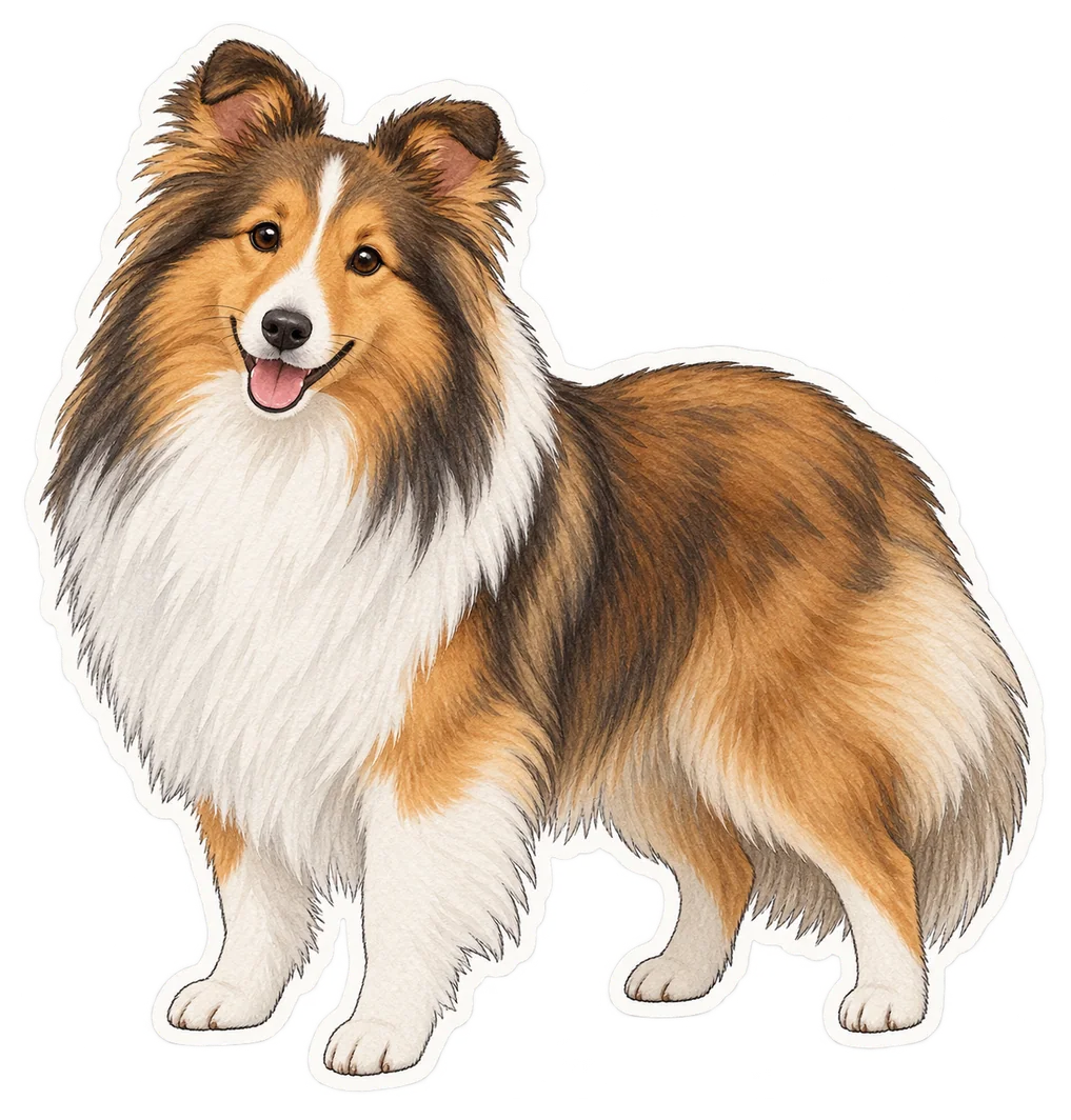Chien de berger des Shetland
