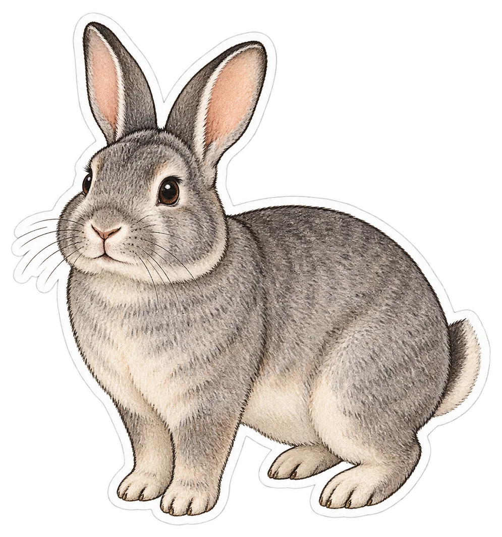 Lapin chinchilla