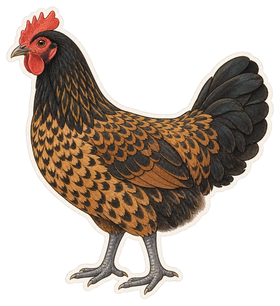 Poule landaise
