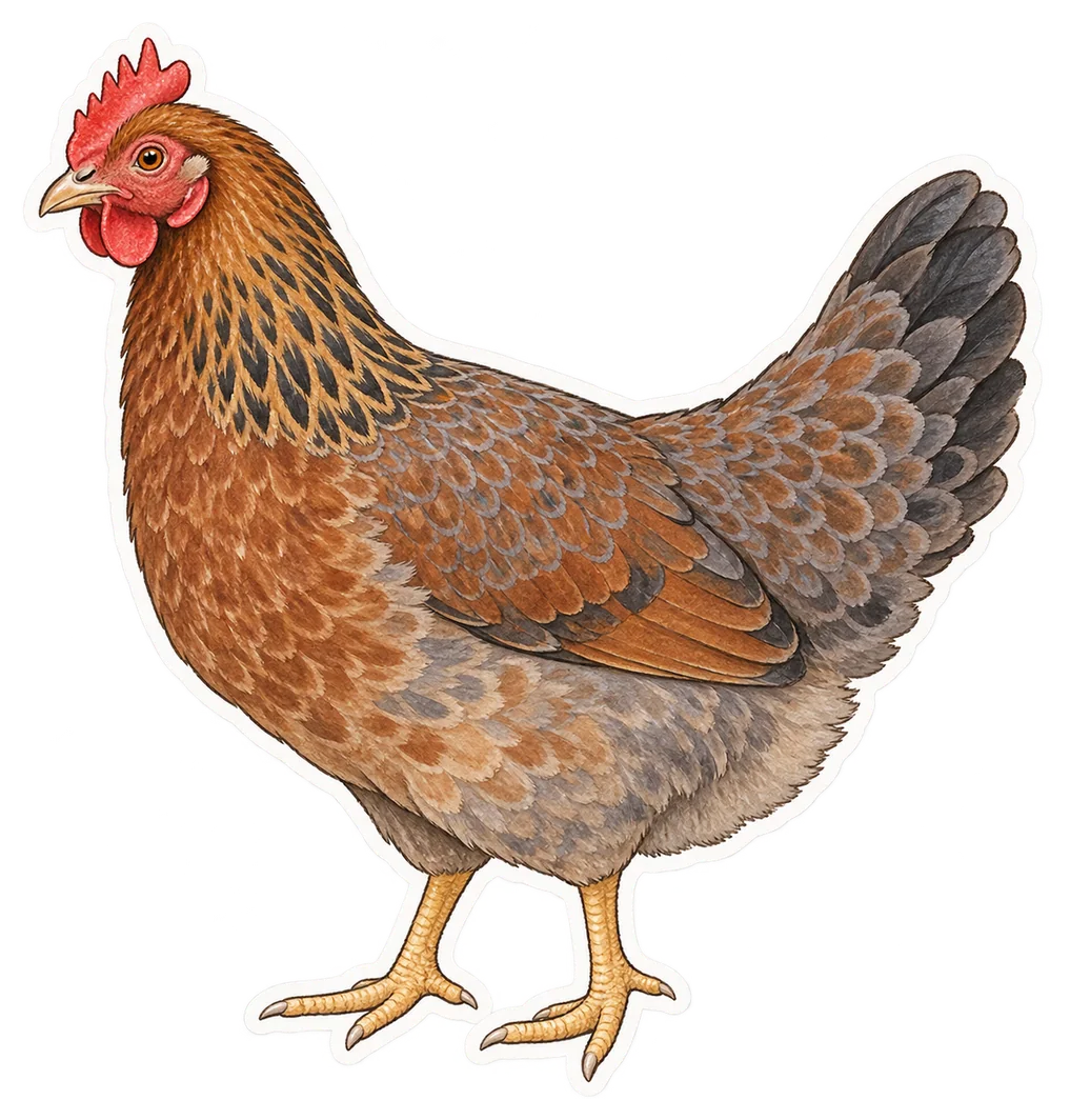Poule meusienne