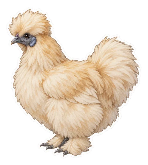 Poule Soie