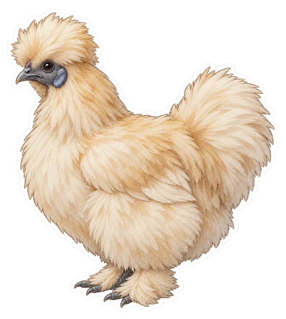 Poule Soie